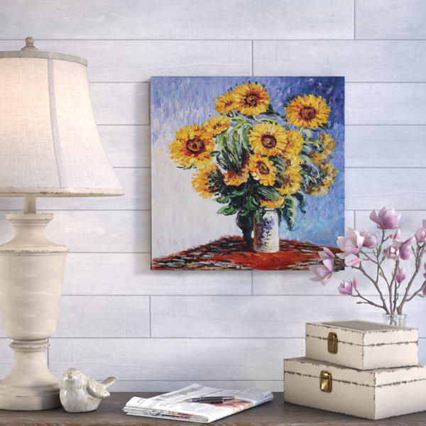 Vault W Artwork Claude Unframed Print on Canvas & Reviews Wayfair
